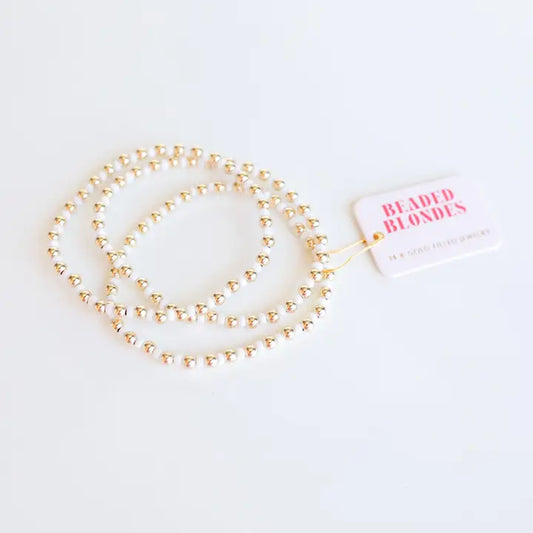 White Demi Bracelet