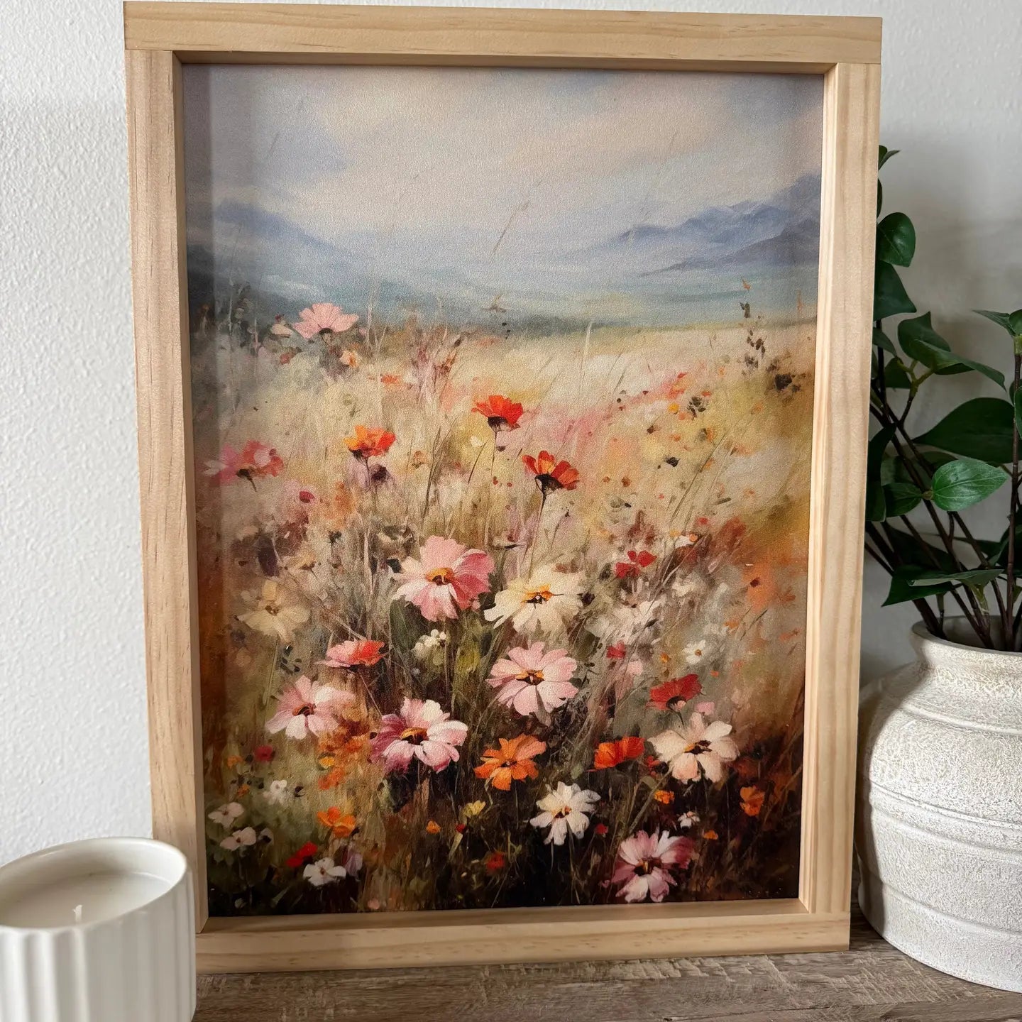 Pink Summer Vintage Art