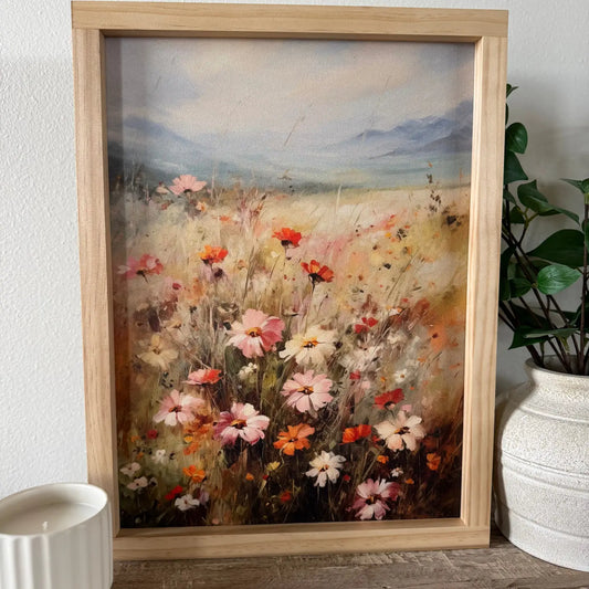 Pink Summer Vintage Art