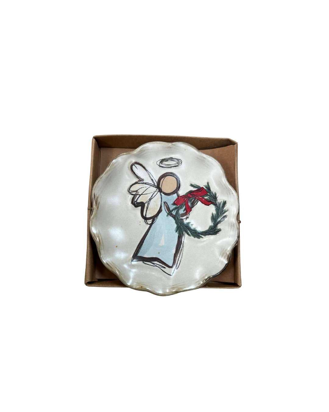 Angel Tidbit Plate