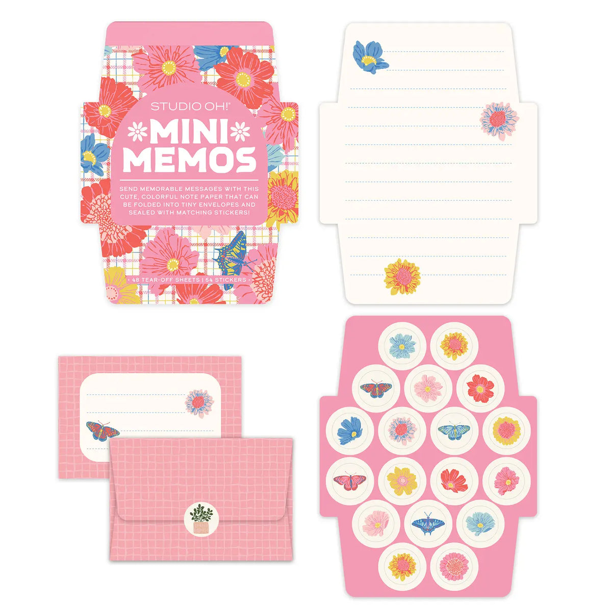 Blossoms Mini Memo Pad