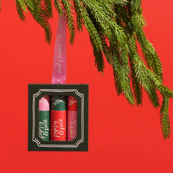 Lip Balm Trio Ornament