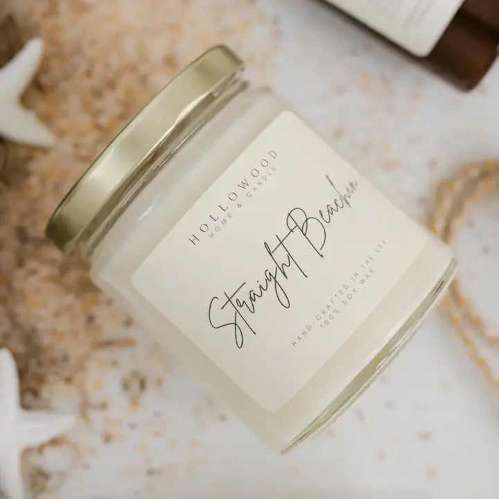 Straight Beachin' Candle