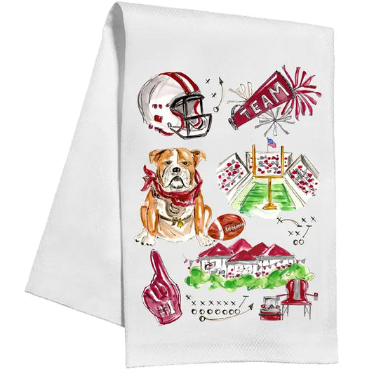 MS Bulldog Icon Towel