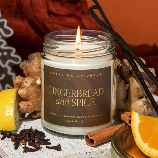 Gingerbread & Spice 9oz Candle