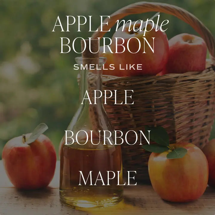 Apple Maple Bourbon 15oz Candle