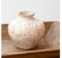 Small Beige Heirloom Vase