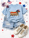 Sequin Hotdog Tee