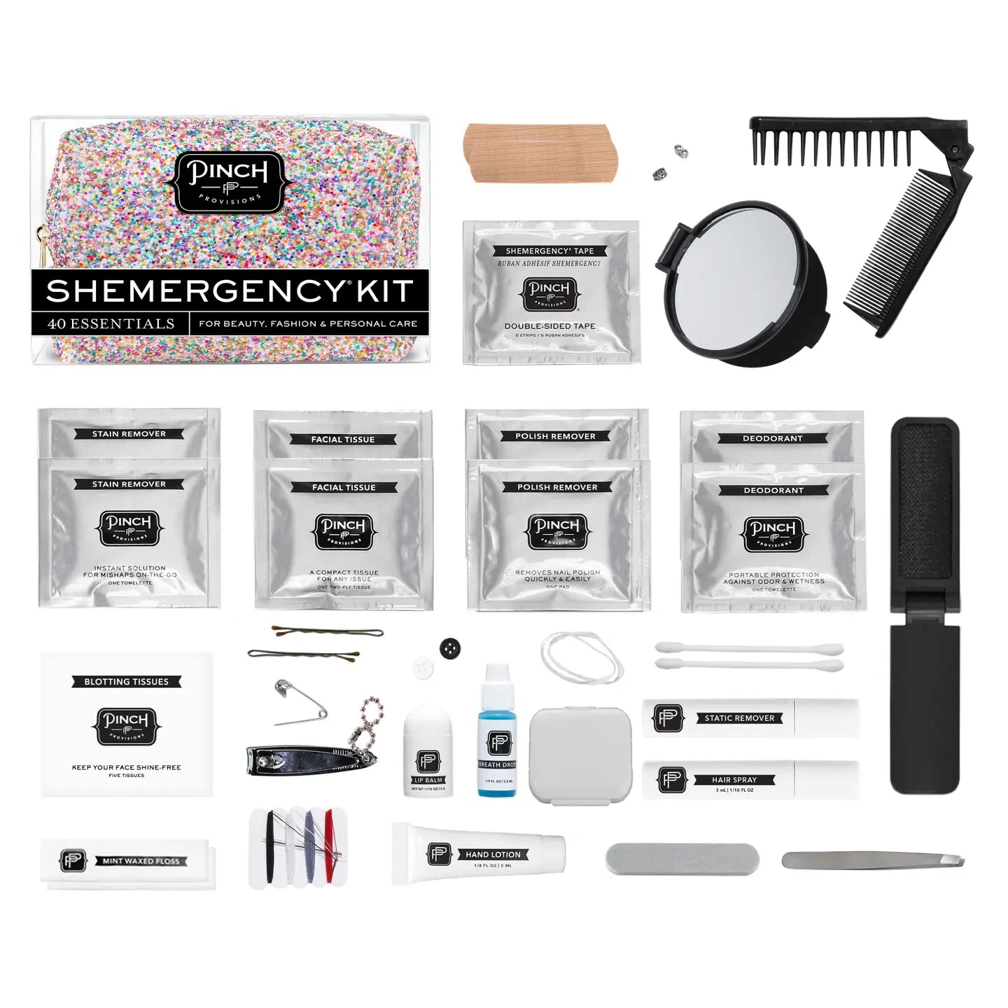 Funfetti Glitter Shemergency Kit