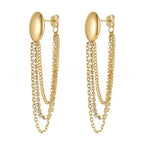 Tennis Chain Earrings