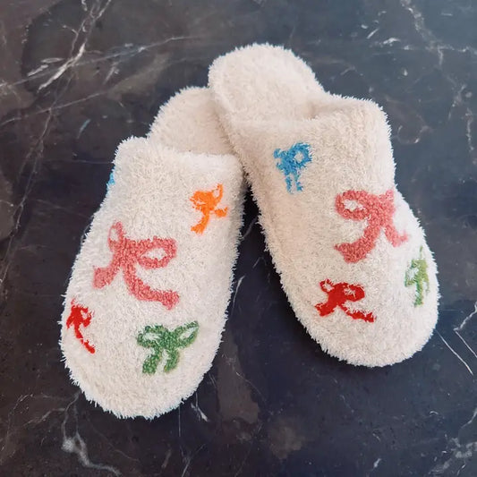 Bow Cozy Slipper