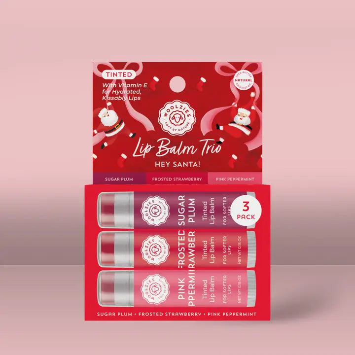 Hey Santa! Lip Balm Trio