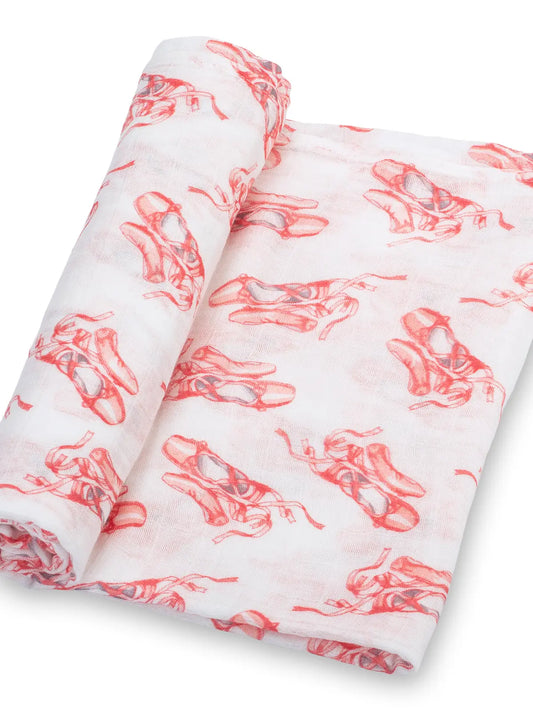 On Pointe Baby Swaddle Blanket