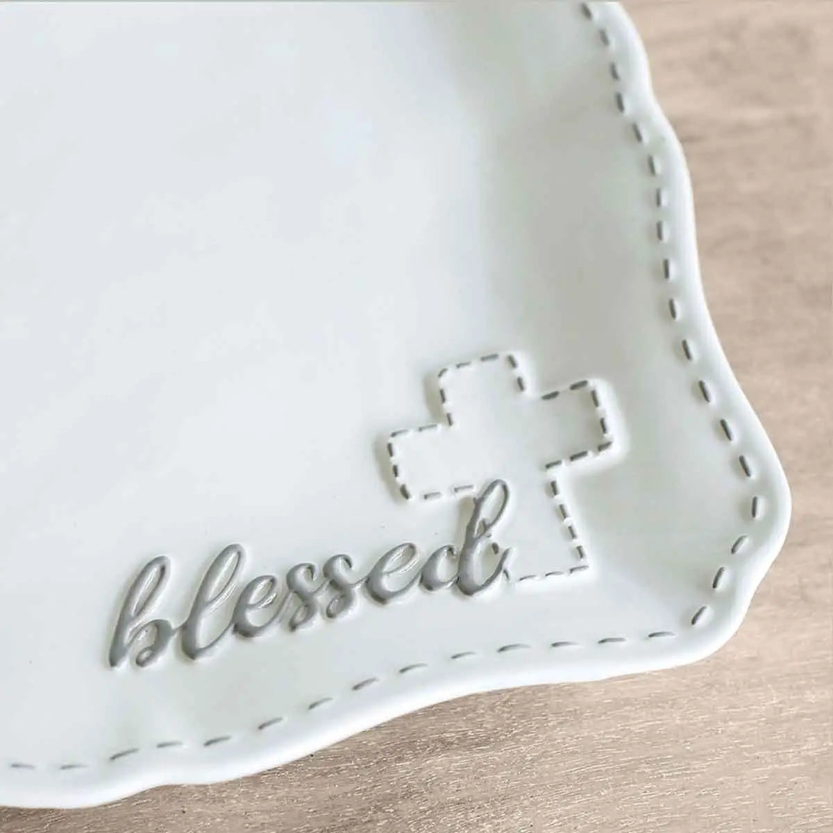 White Blessed Platter