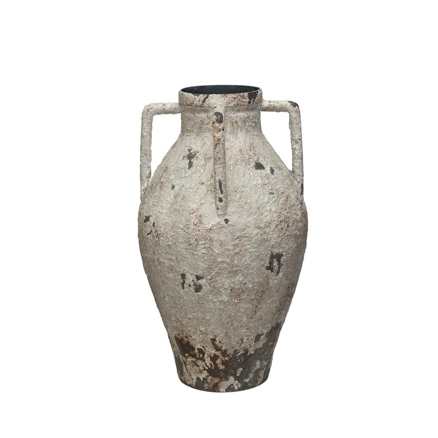 Metal Urn W/ Handles
