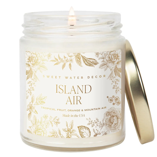 Island Air Floral Candle