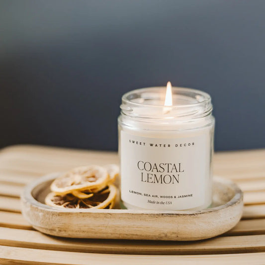 Coastal Lemon 9oz Candle