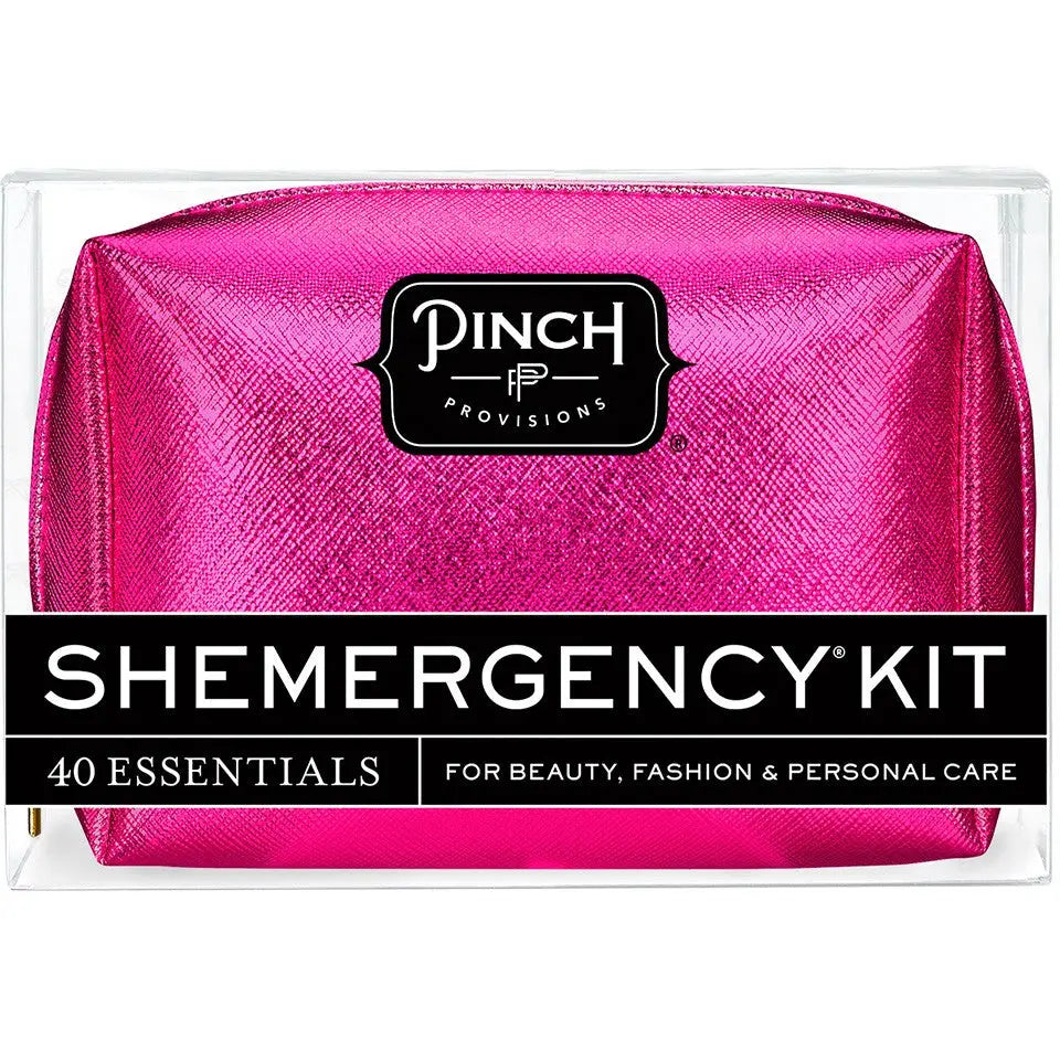 Pink Metallic Shemergency Kit