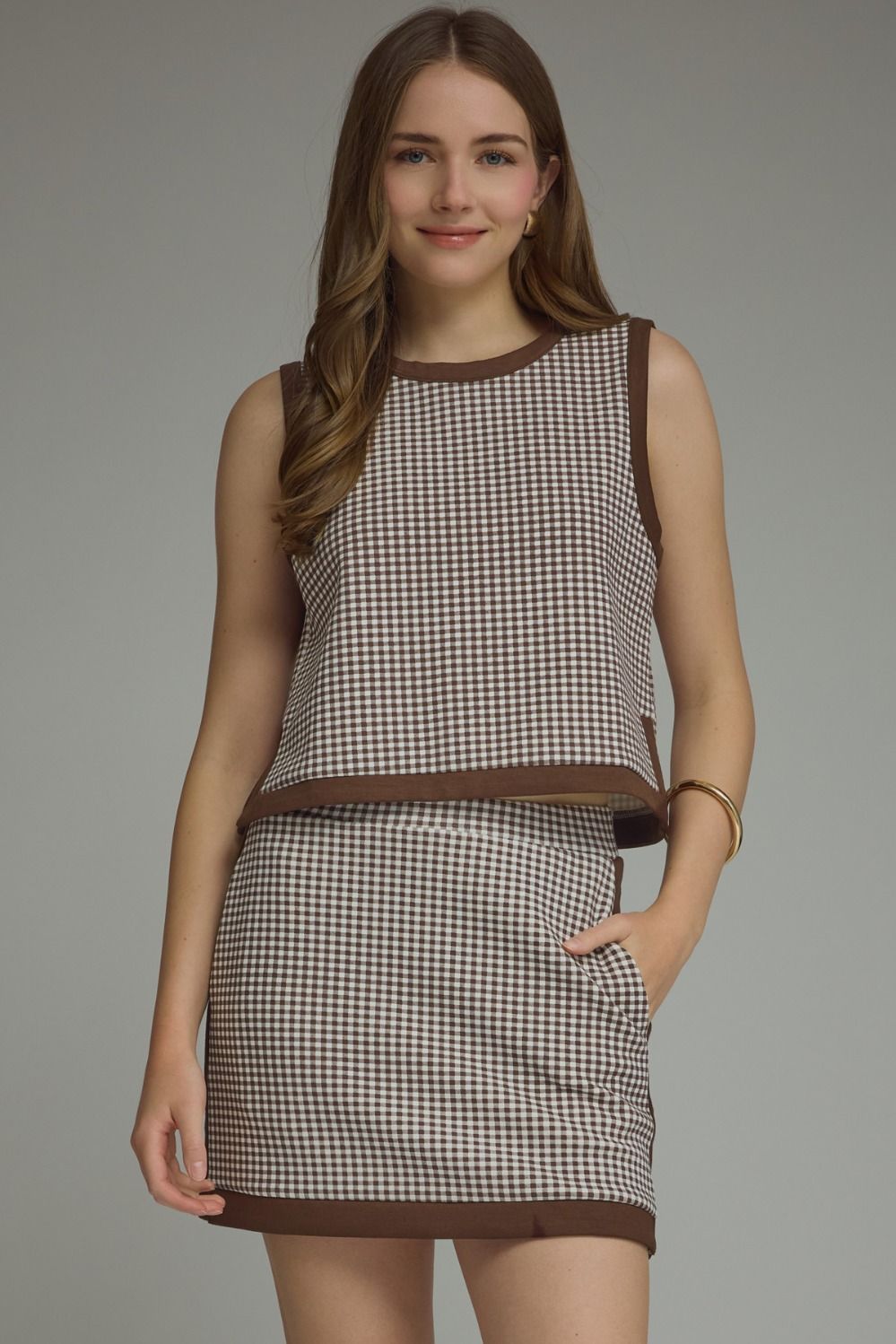 Brown Stripe Set