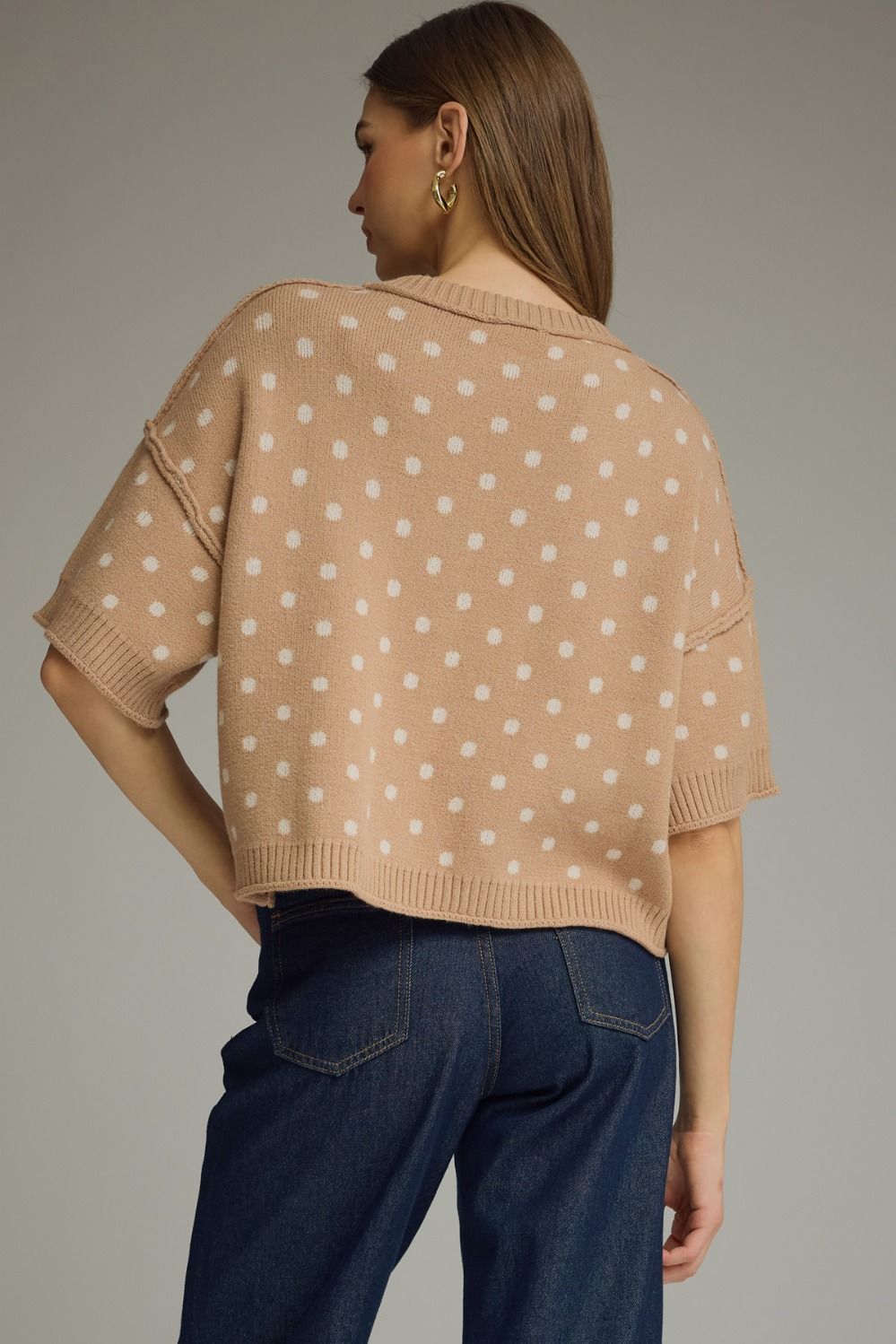 Camel Dot Sweater