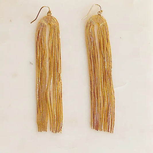 Strand of Chains Earrings