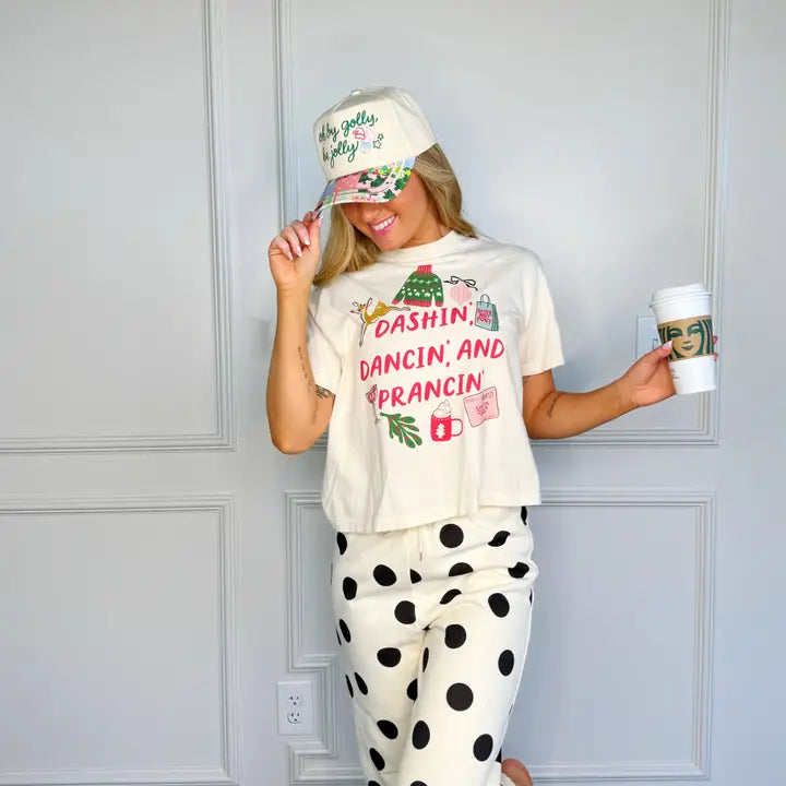 Dashin, Dancin, & Prancin Tee