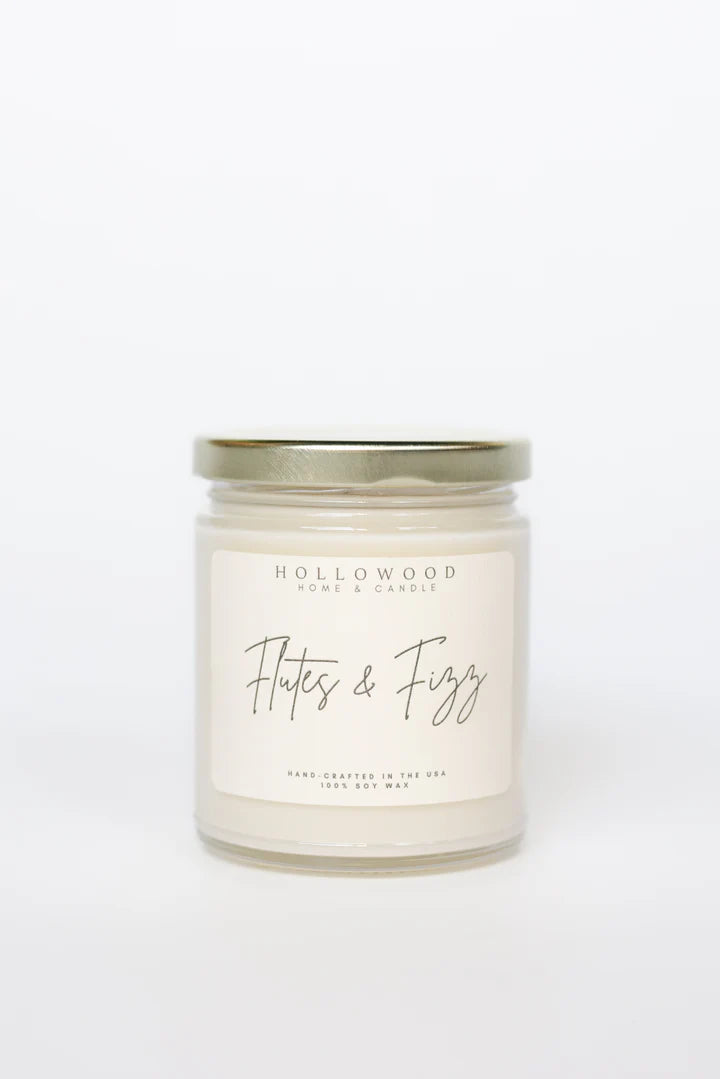 Hollowood Flutes & Fizz Candle