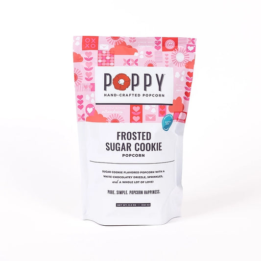 Frosted Sugar Cookie Popcorn