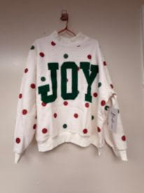 Joy Polka Dot Sweatshirt