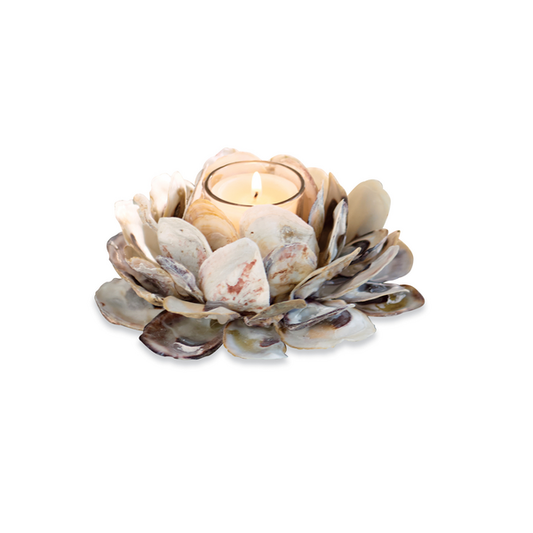 Mud Pie Oyster Votive Candle Holder