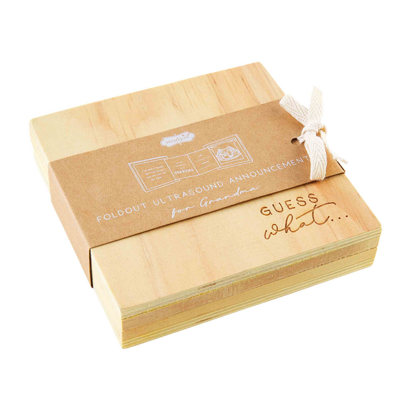 Mud Pie Grandma Announcement Gift Box