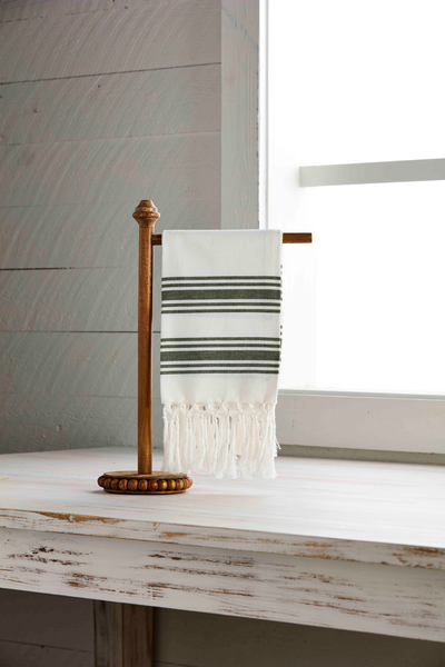 Beaded Towel Holder