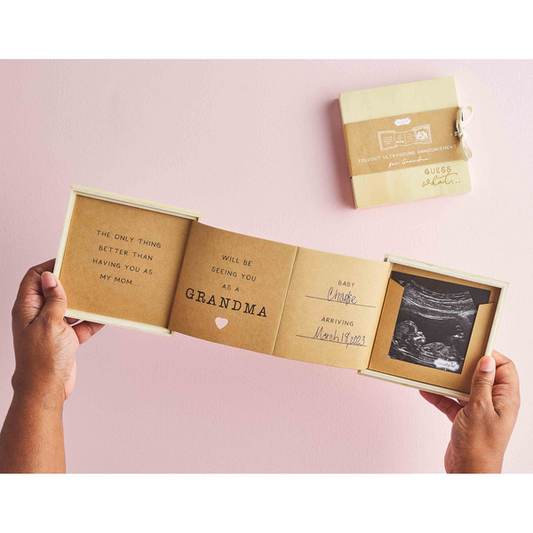 Mud Pie Grandma Announcement Gift Box