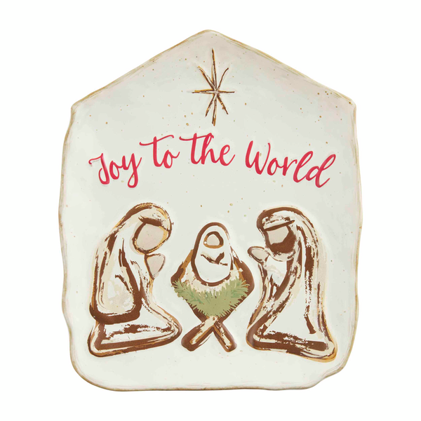 Joy to the World Platter