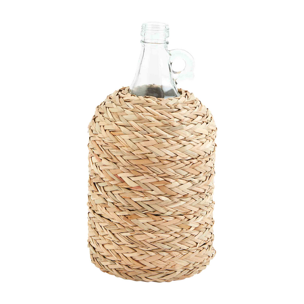 Woven Glass Jug Vase