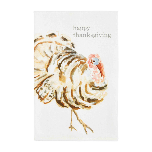 Mud Pie Happy Thanksgiving Towel