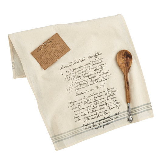 Mud Pie Sweet Potato Recipe Towel Set