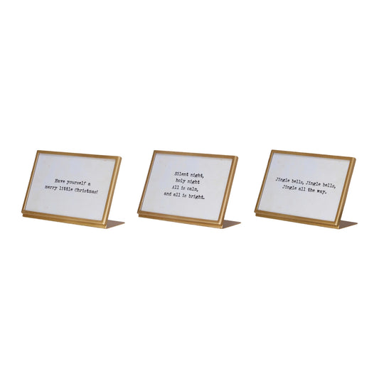 Christmas Saying Frame 4x6